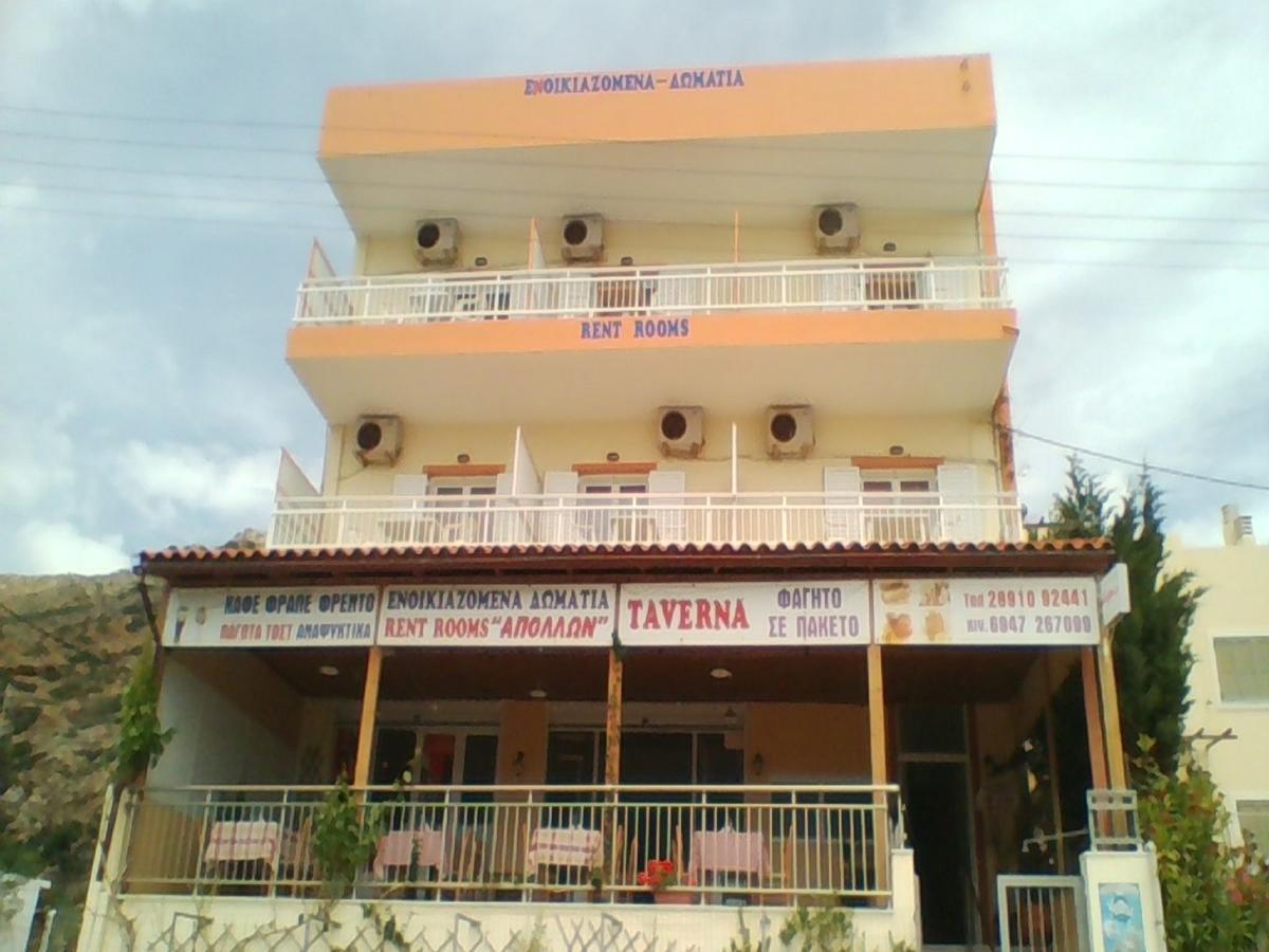 Apollon Aparthotel Tsoutsouros  Bagian luar foto