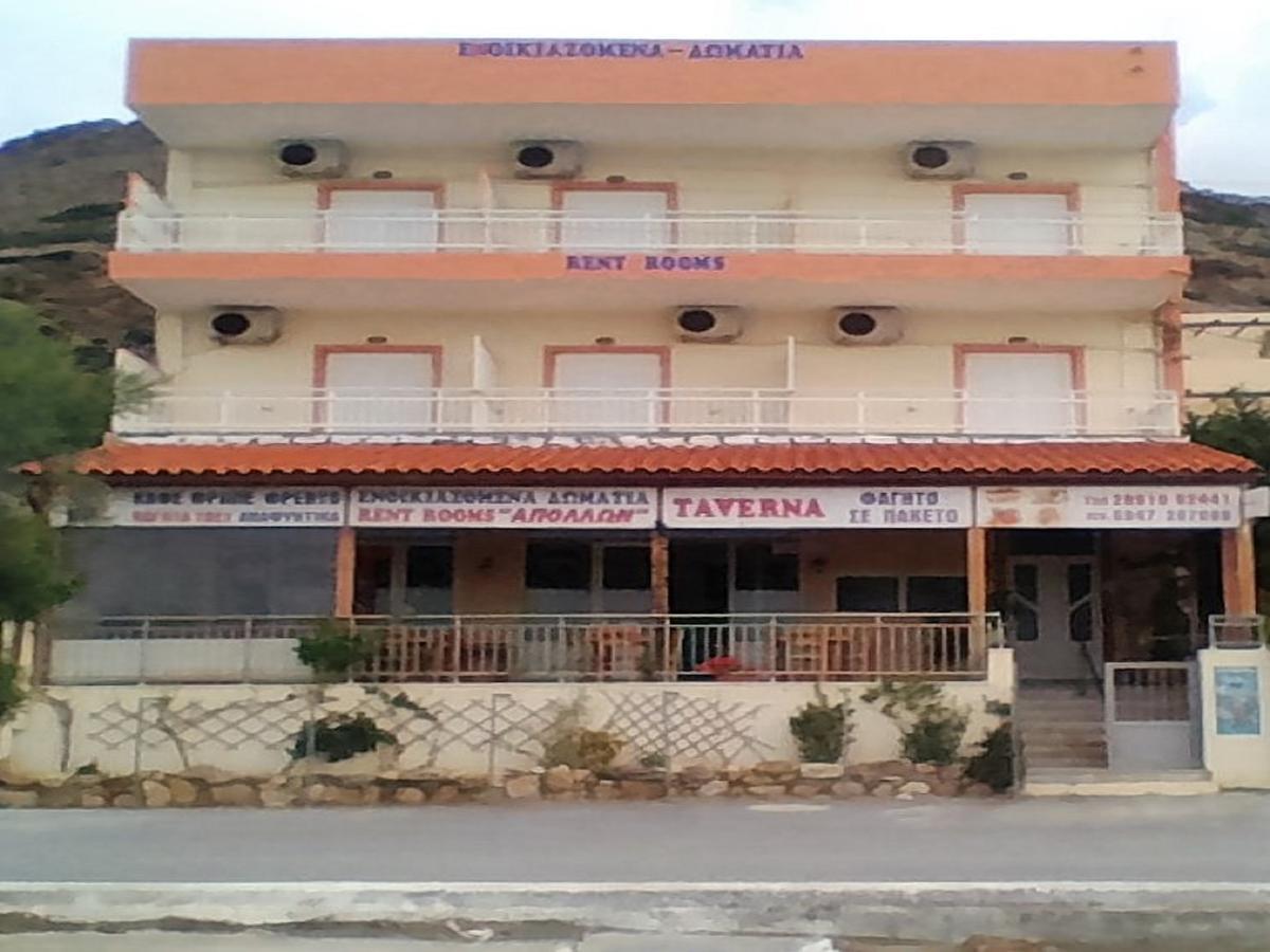 Apollon Aparthotel Tsoutsouros  Bagian luar foto